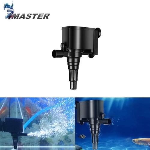 JEBO LIFETECH Aquarium Filter Air Pump Aquarium Water Pump Fish Tank Circulating Water SpraySubmersible Purifier Filter