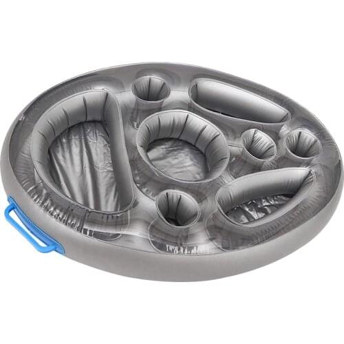 Summer Inflatable Float Beer Tray Party Bucket Cup Holder Water Play Pool Float Beer Drinking Cooler Table for Swimming Pool