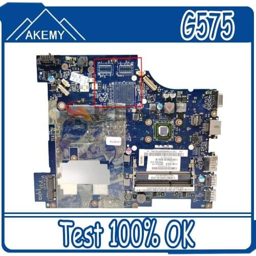 Laptop motherboard For LENOVO Ideapad G575 EME450 Laptop Motherboard PAWGD LA-6757P 11013934 DDR3 Notebook Mainboard