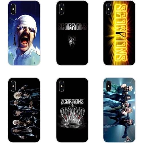 Mobile Phone Covers For Huawei G7 G8 P8 P9 P10 P20 P30 Lite Mini Pro P Smart Plus 2017 2018 2019 Scorpions Heavy metal rock band