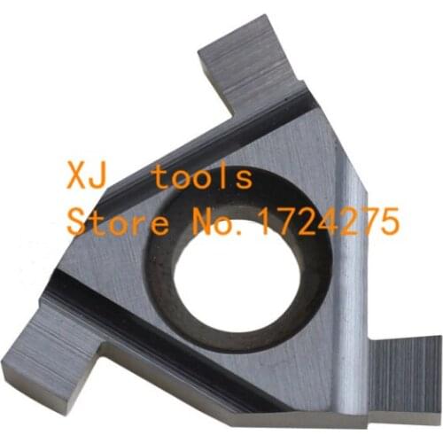 New Arrivals 10PCS 16IR/EL 0.8/1.0/1.2/1.4/1.5/1.6/1.8/2.0mm.carbide insert ,Cutting inserts,for Grooving Holder SER /SNL