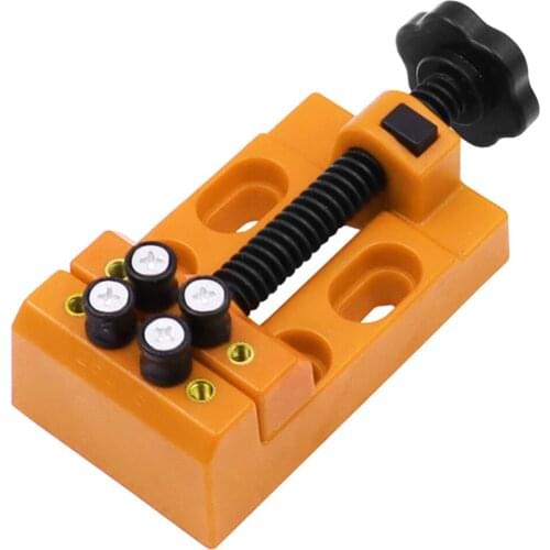 8 Holes Flat Pliers Mini Fast Opening Clamp Multipurpose Drilling Tool DIY Adjustable Carved Fixed Clip Woodworking Table Vice