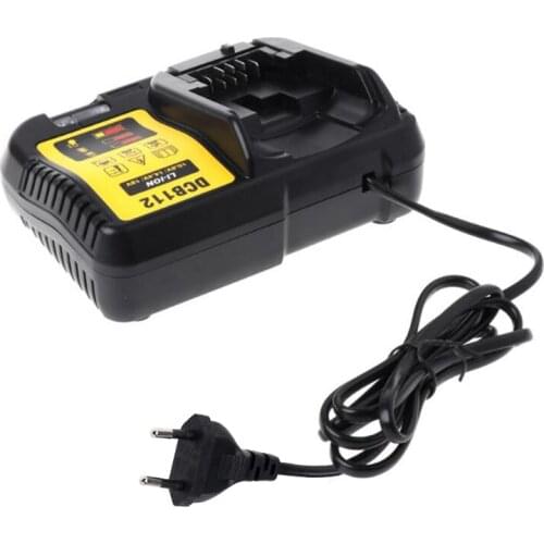 ALL NEW Li-Ion Battery Charger For Dewalt 10.8V 12V 14.4V 18V Dcb101 Dcb200 Dcb140 Dcb105 Dcb200 Black Good Quality