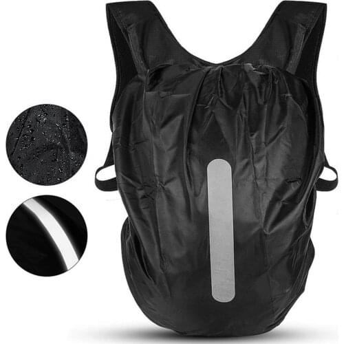 Reflective Backpack Rain Cover Large Capacity Outdoor Cycling Waterproof Storage Bag Backpack Raincoat Shield Cycling Supplies