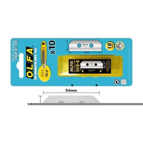 MADE IN JAPAN OLFA SKB-8/10B blades for the OLFA SK-8