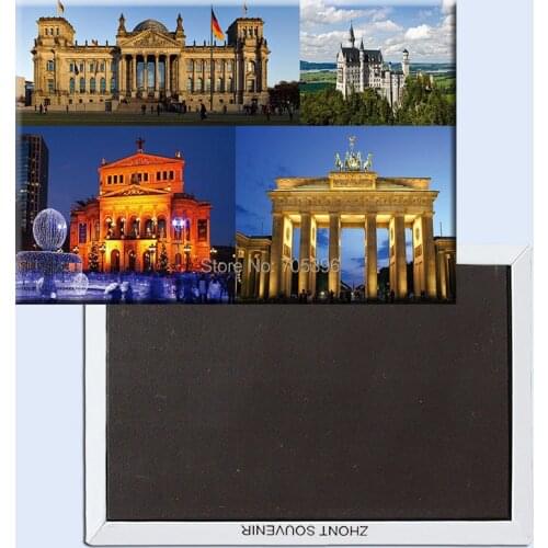 Tourist Refrigerator Magnets 78*54mm,Germany Tourist attraction Souvenir Fridge Magnets 20717
