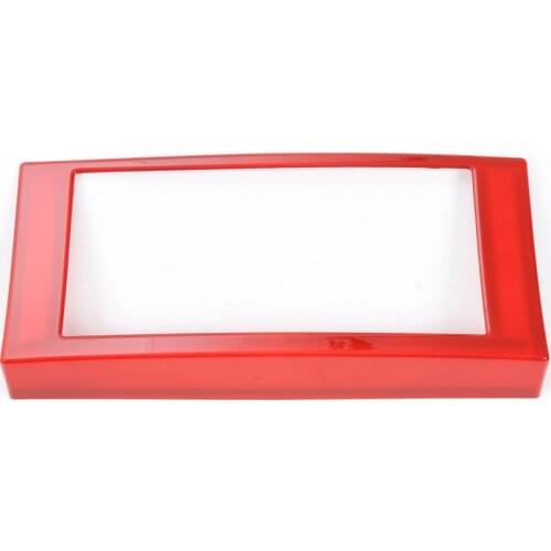 YAQUICKA Car Interior Central Console Dashboard CD Panel Frame Trim Cover Styling For Jeep Wrangler 2007-2010 Interior Accessory