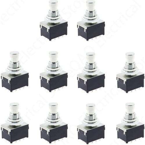10pcs Effect device through switch, change-over switch, 12 foot foot switch, 4PDT environmental protection