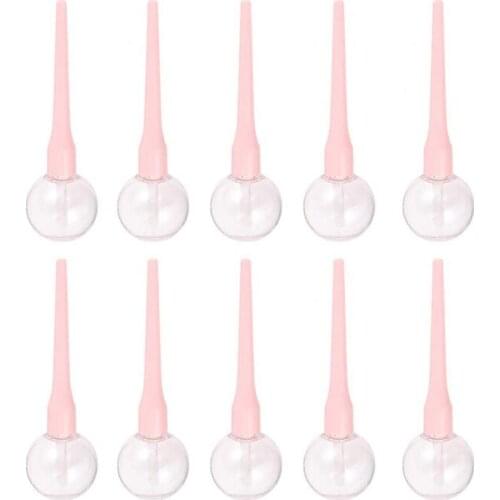 Lip Gloss Tubes 10 Pcs Empty Lip Gloss Containers Clear Lollipop Refillable Lip Tube Bottles DIY Cosmetics Container 6ml/10ml