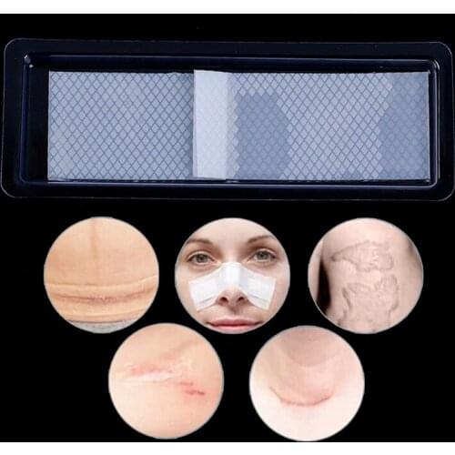 3.5cm*12cm Silicone Gel Scar Sheet Removal Patch Reusable Acne Gel Scar Therapy Sheet Skin Repair 1pcs