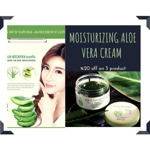 300g Natural Aloe Vera Face Hand Body Soothing Gel Skin Care Remove Acne 92% Moisturizing Day Cream After Sun Lotion Aloe Gel