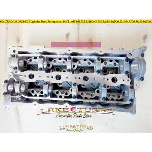 908 878 D4CB D4CB-VGT Complete Cylinder Head Assembly For Hyundai D4CB-VGT 908778 22100-4A700 5J025-4AU00 221004A700 5J0254AU00