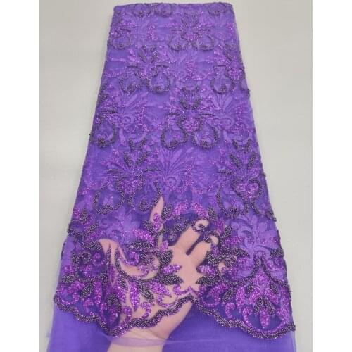 African Lace Fabric High Quality Embroidery French Tulle Lace Fabric Nigerian Lace Fabric For Wedding Dress 5yards