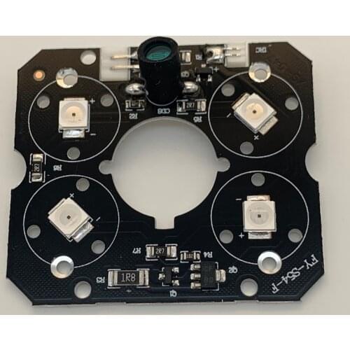CCTV Accessories infrared light 4 pcs Array IR LED board for Surveillance cameras night vision size 52mm * 46.5mm