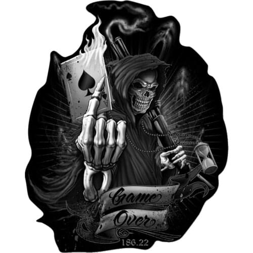 Spades A Playing Cards Personality Car Sticker Anti-UV Waterproof Decal Laptop Motorcycle Auto Window Windshield Accessories PVC