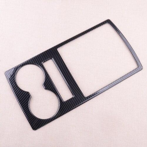 Car ABS Gear Shift Panel Cup Holder Frame Cover Trim Fit For Mitsubishi Pajero 2007 2008 2009 2010 2011 2012-2019 Accessories