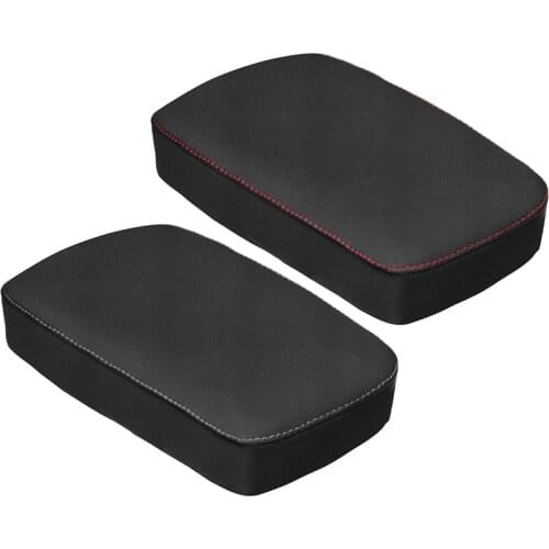 Car PU Leather Central Armrest Box Cover Protection for Hyundai KONA Encino 2018 2019