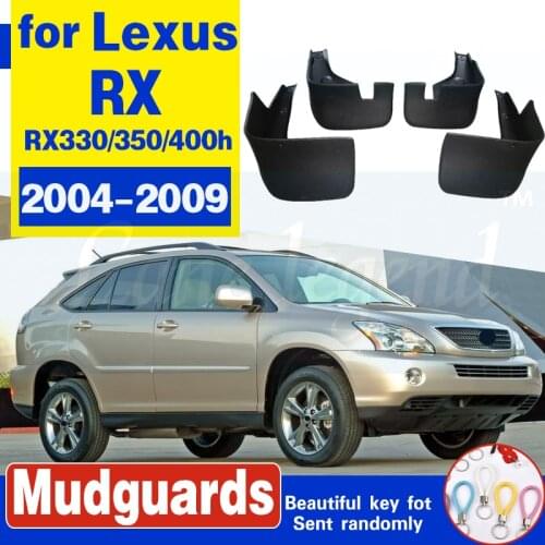 For Lexus RX RX330 RX350 RX400h 2004 - 2009 Mudflaps Splash Guards Mud Flap Mudguards Fender 2005 2006 2007 2008 Car Mud Flaps