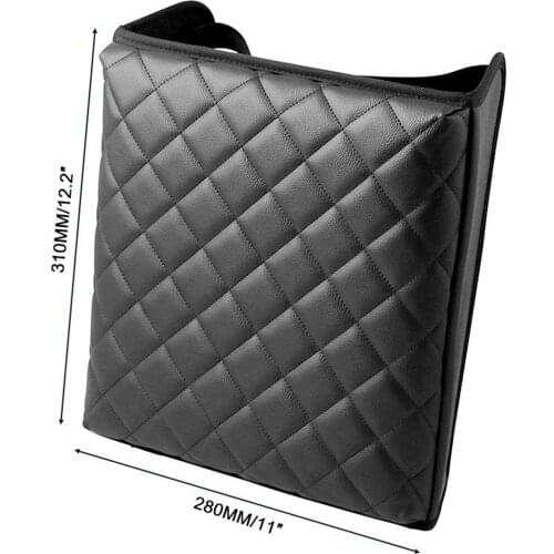 Premium Center Console Cover Black Armrest Cover for Ford Explorer SUV 11-19