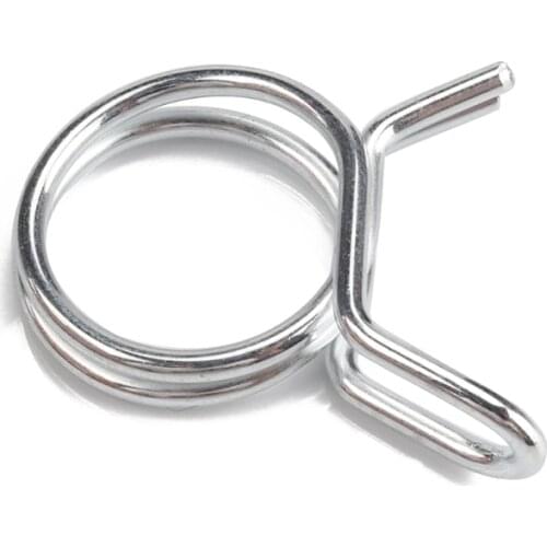 Φ5-Φ18 Double Wire Spring Pipe Clamp, Fastener Hose Clamp Kits for Pipe, Plumbing and Automotive Application, 285Pcs