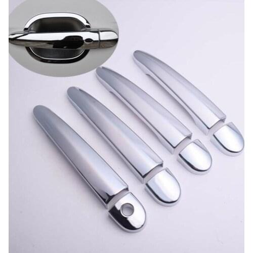 For Chery Tiggo 5 Tiggo5 2014 2015 2016 2017 New Chrome Car Door Handle Cover Trim Sticker Car Styling Overlay