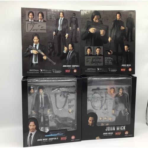 John Wick Chapter 2 Action Figure MAF 085 John Wick 070 Action Figure Collection Model Toy Doll Gift