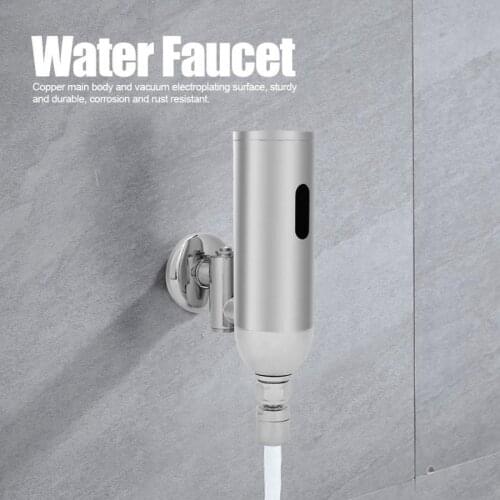 G1/2in Infrared Sensor Faucet Basin Universal Single Cold Water Tap for Home Hotel Hospital Use Tool