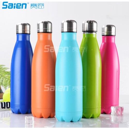 17oz Insulated Water Bottle Double Wall Vacuum Stainless Steel Bottle Leak Proof keeps Hot and Cold for Sports Camping Camping