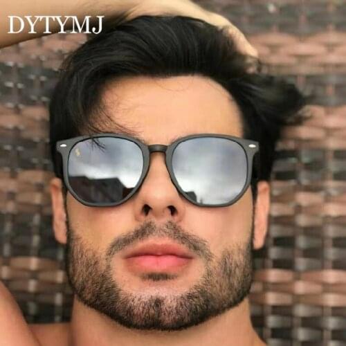 DYTYMJ Classic Square Sunglasses Men Vintage Mirror Sun Glasses for Men Luxury Designer Shades for Women Gafas De Sol Mujer 2021