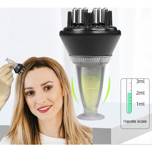 Scalp Applicator Massage Comb For Head Hair Growth Hair Regrowth Liquid Serum Oil Brush Nourish Hair Roots Comb Anti Hair Lose