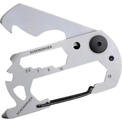 EDC Outdoor Multifunctional Tool Pocket Climbing Camping Hiking Survival Rescue Emergency Combination Tools Camping Equipment