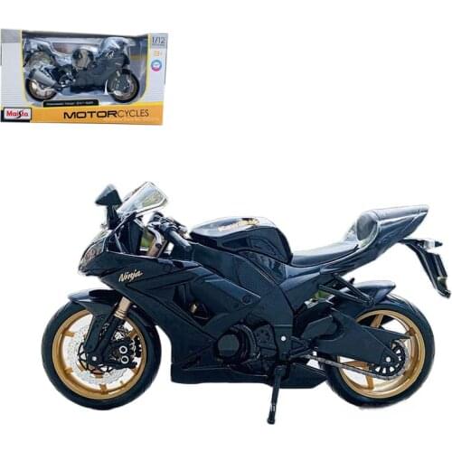 Maisto 1:12 Kawasaki ZX-10R Collecting Kis Gifts Die Casting Model Simulation Alloy Motocross Authorized Motorcycle Toys Cars