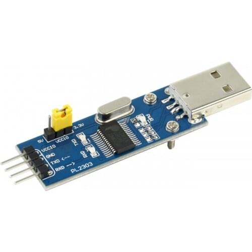 PL2303 USB UART Demo Board Module, USB Type A Connector
