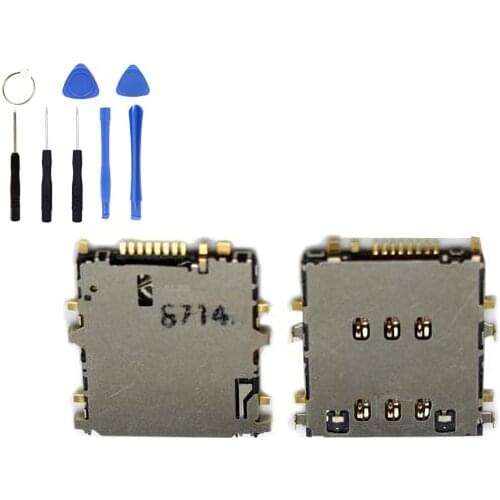 FOR Samsung TAB T311 SIM Card Connector sim Socket Holder SIM Card Slot Socket Repair Kit Gift