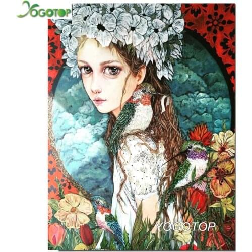 Hand diy diamond painting fairy Embroidery Diamond puzzles 5d,diy sticker 3d ,Full Rhinestones angel,gift for girl YY2690