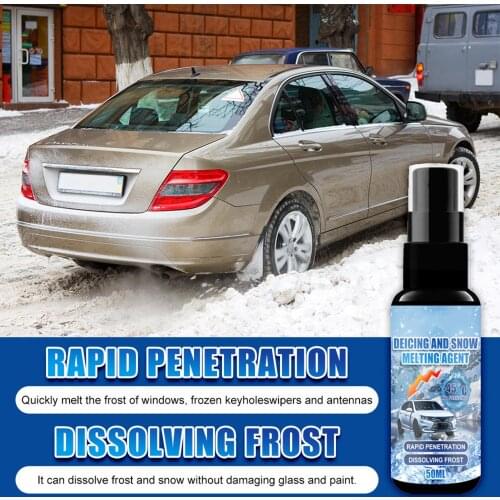 Snow Remover Deicing Tool Removal Car Glass Window Windshield Ice Cleaner Spray
