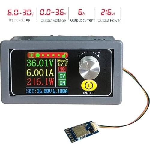 XYS3606W DC DC Buck Boost Converter CC CV 0-36V 6A 216W Synchronous Rectification Efficiency 95% Power Module Adjustable Regulat
