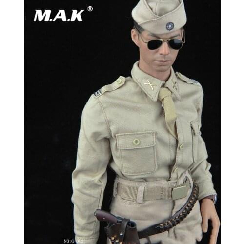 1/6 Scale Male Solider Clothes Accessory Kuomintangarmy Captain Regular Summer Clothes Set No:G-002 Model for 12'' Action Figure