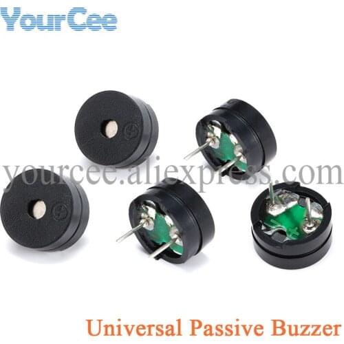 10pcs Universal Passive Buzzer Electromagnetic Impedance 16 Ohms 16Ω DC Resistance Universal Buzzers Speaker