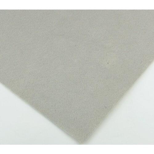 100% Polyester 1mm Thick Light Gray Color Photographic Backgrounds Clothes Wedding Decoration Nonwoven Felt Fabric Accessories