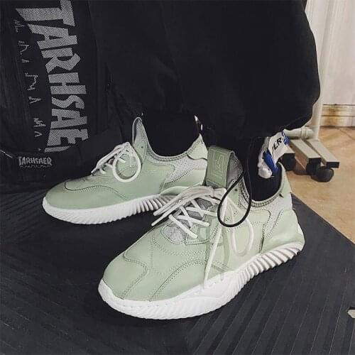 2020 Leather Shoes Wholesale Mens Sneakers Man Skateboard Shoes Sneakers Men Shoes Moccasins Genuine Flat Loafers R13-37