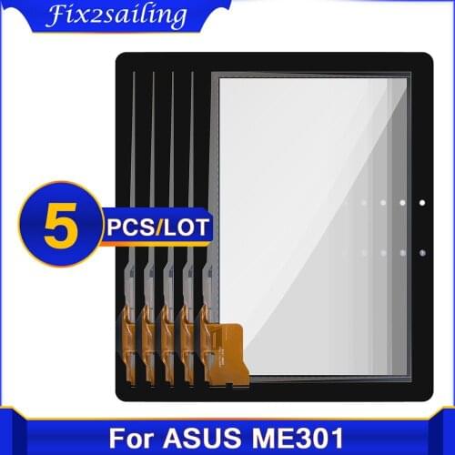 5PCS 100% Test New 10.1" For ASUS MeMO Pad FHD 10 ME301 ME302 ME302C ME302KL K005 K00A Touch Screen Panel Digitizer
