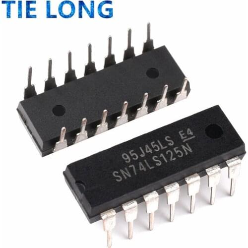 5pcs SN74LS125AN DIP-14 SN74LS125N DIP14 SN74LS125 DIP 74LS125 HD74LS125AP