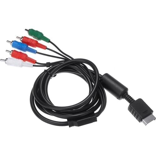 For Sony PlayStation3 PS2 1pc Composite Audio Video HD TV Component High Quality RCA AV Cable Cord Pohiks