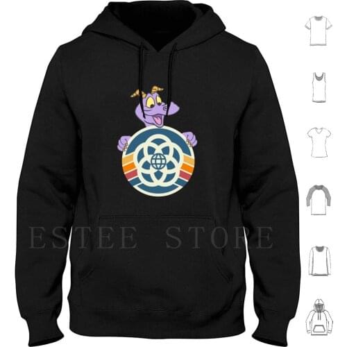 Retro Rainbow Figment Hoodies Figment Center Journey Into Imagination