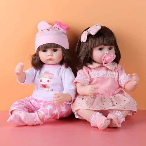 Reborn Doll Lifelike Newborn Simulation Animals Baby Enamel Doll Toy Reborn Baby Doll Soft Simulation Silicone Vinyl Full Body