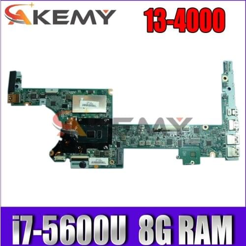 DA0Y0DMBAF0 for HP X360 G1 13-4000 Laptop motherboard 808445-601 808445-501 808445-001 CPU i7 5600U 8G RAM 100% test work