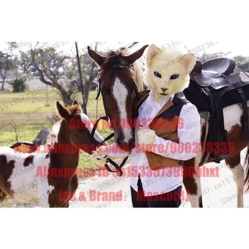 3-D Eyes Fursuit Fullsuit Huksy Dog Costumes Only Head Fox New