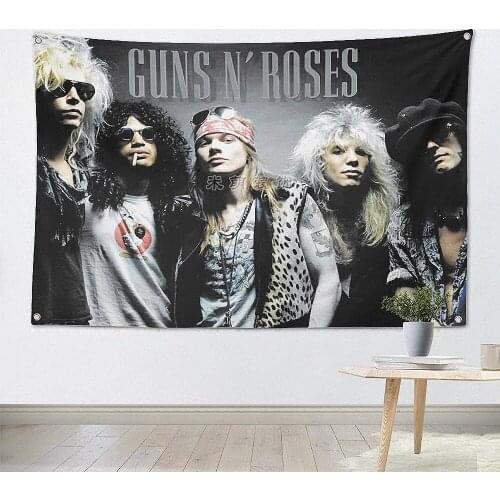 Metal Music pop Band graffiti culture Shabby chic Rock poster flag banner tapestry cloth Art Bar Cafe Bedroom Home Decor Gift C3