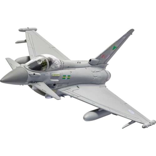 1/72 Typhoon FGR.4 Fighter Jet 9th Squadron Of Royal Air Force, Scotland 2019 Die-cast Military Jet Aircraft Model Toys For Boy